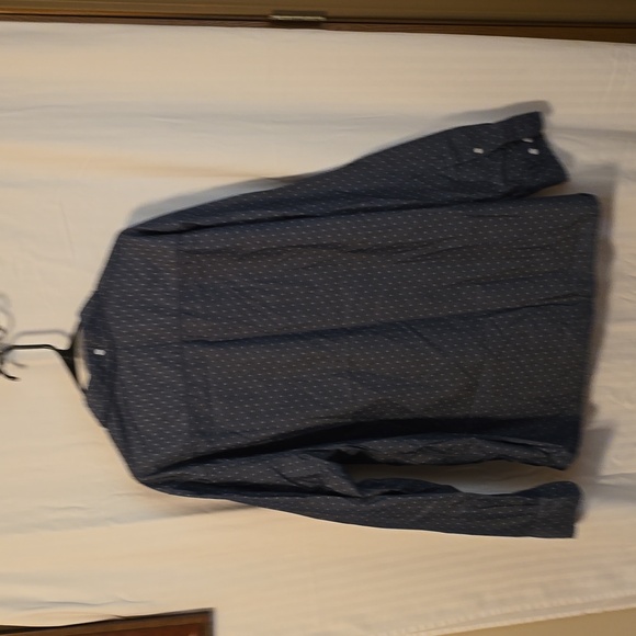 Hawker Rye, polka-dot print, button down, long sleeved, shirt - Picture 5 of 5